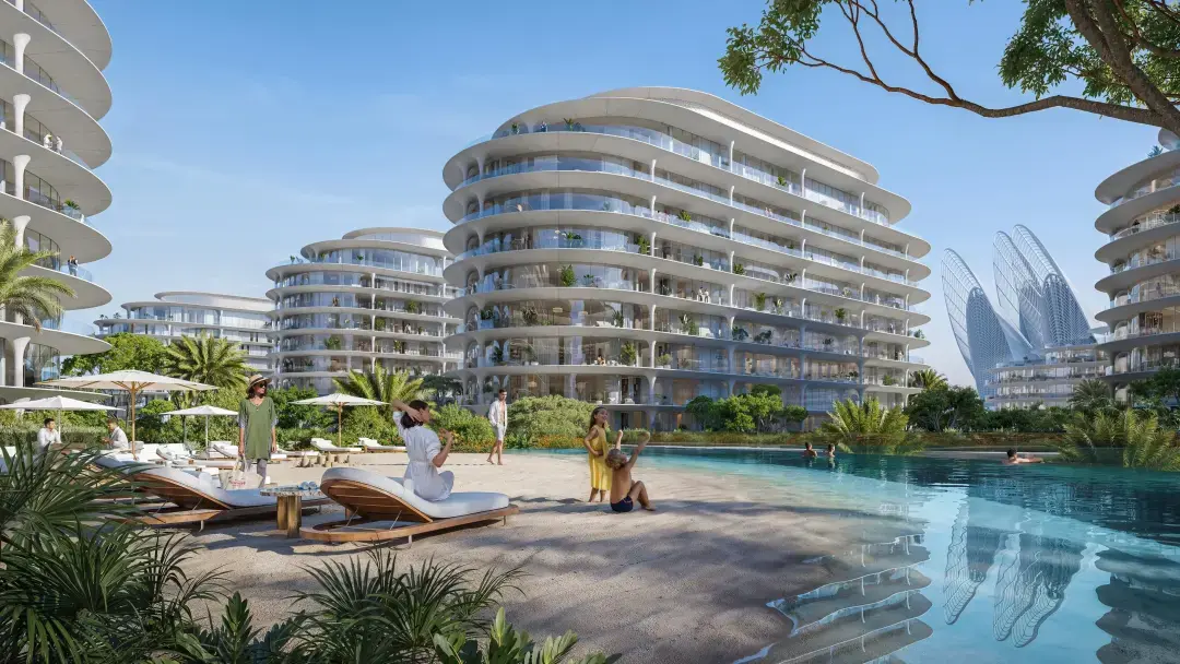 The Row Saadiyat by Aldar featuring luxury waterfront apartments on Saadiyat Island Abu Dhabi